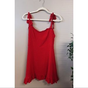 NASTY GAL: You Frill Me Ruffle Dress